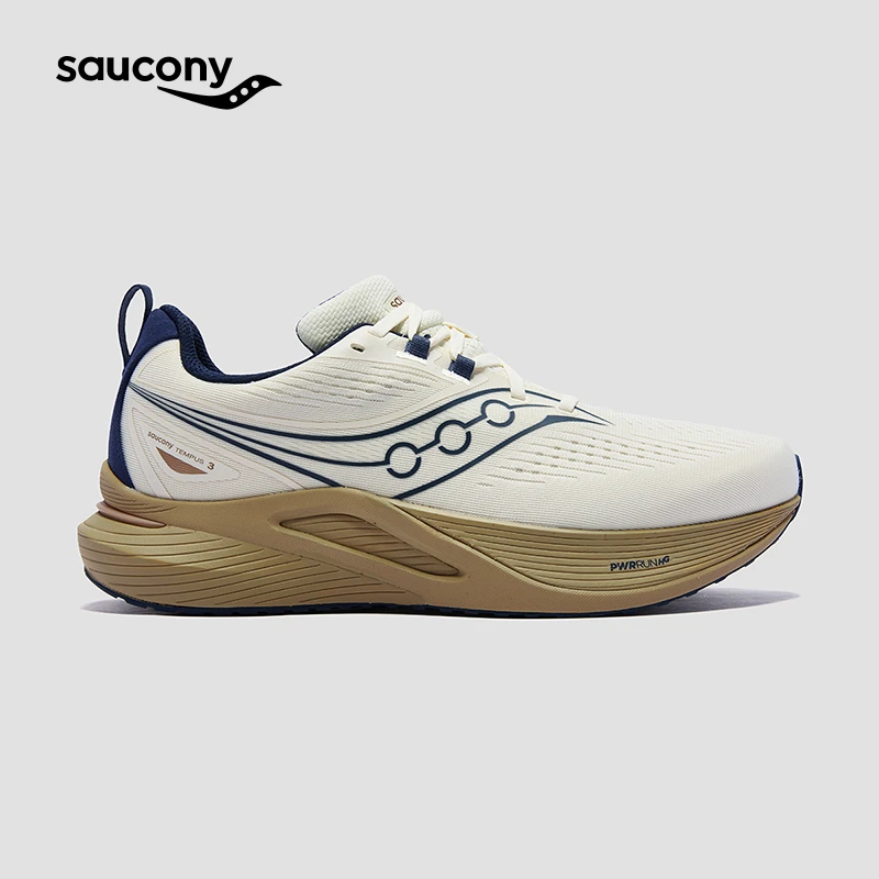 Saucony索康尼坦途TEMPUS 3 防泼水运动鞋轻量稳定跑鞋支撑跑步鞋