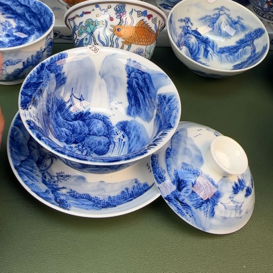 景德镇手绘茶器闪购236