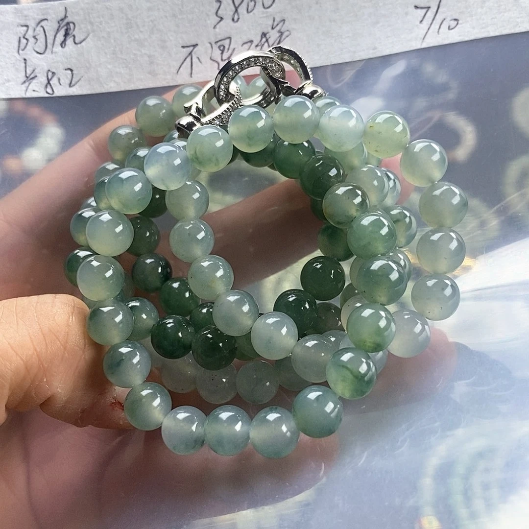 阿***康定制翡翠未镶嵌緬甸天然A