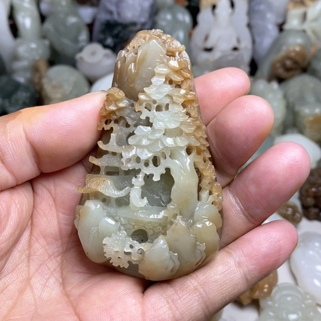 【闪购商品】和田玉未镶嵌把件