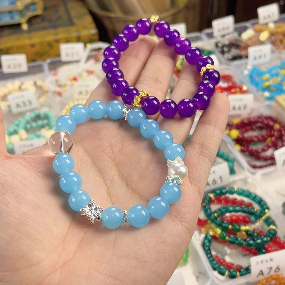 玛瑙手饰银S925镀金镶嵌