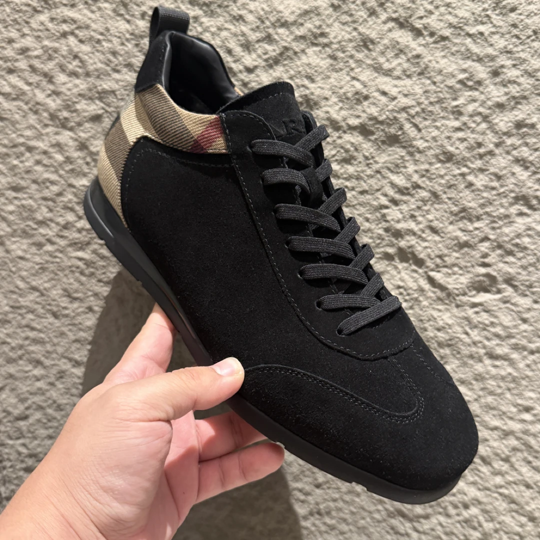 （有单有棉）牛皮百搭黑色软底软面保暖棉鞋休闲皮鞋透气防滑男鞋