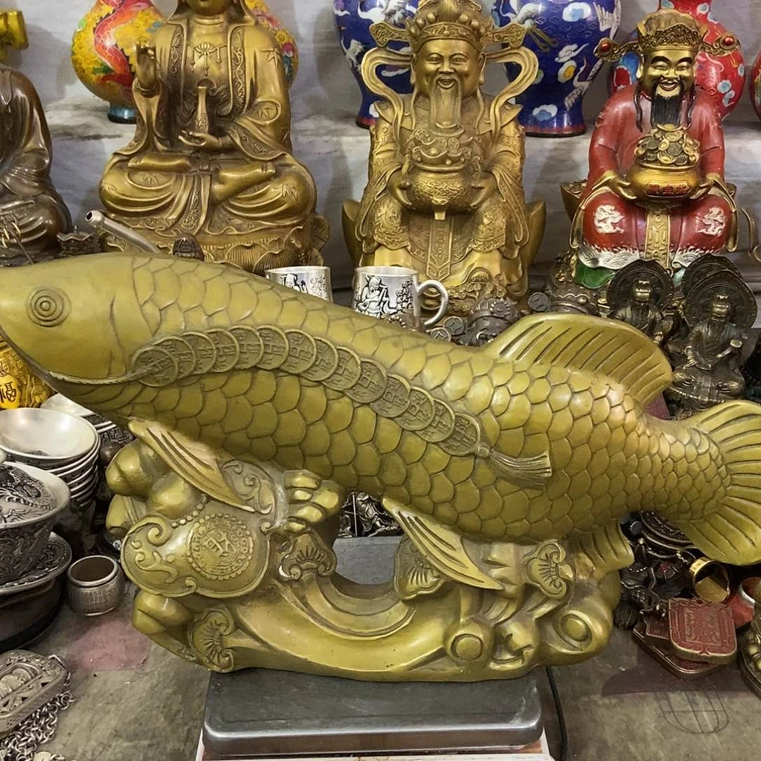 用****0老杨红铜摆件老杨黄铜