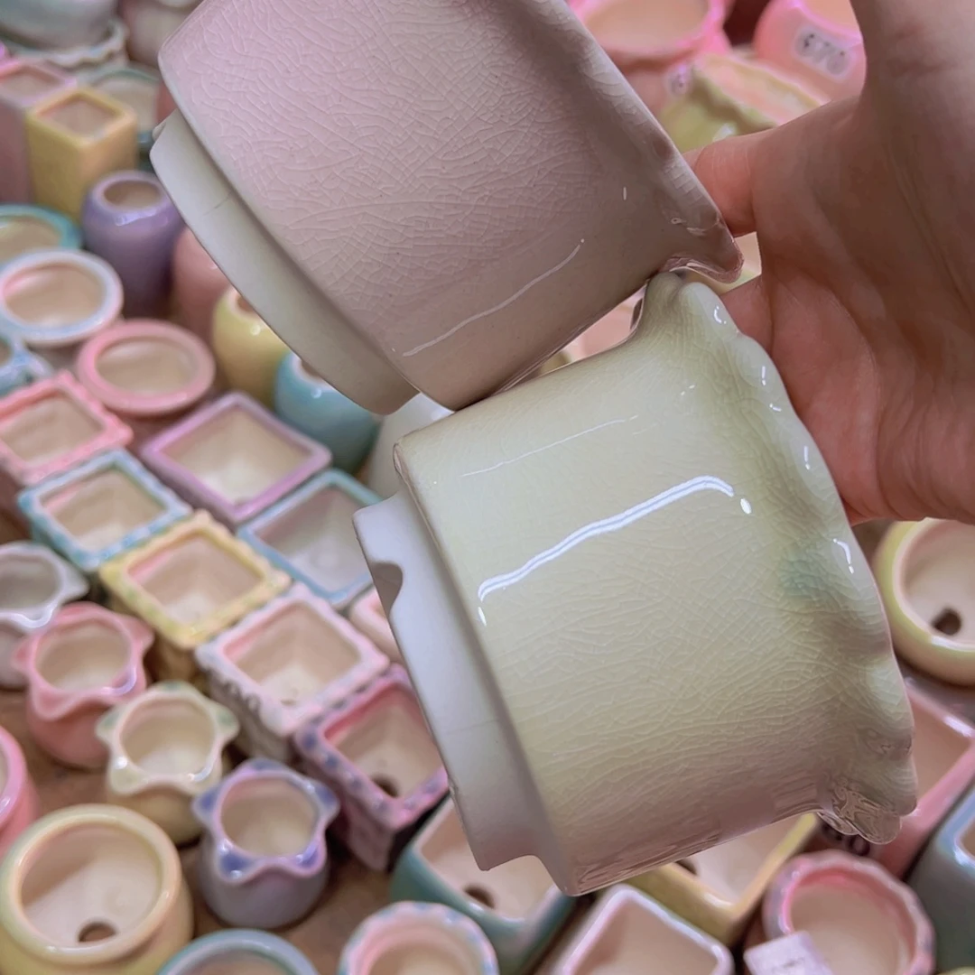 陶瓷花盆当场凑满12包邮