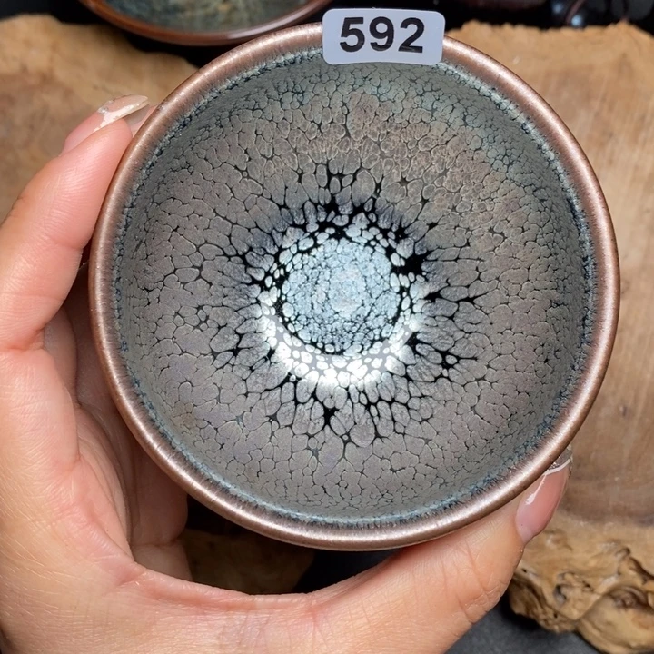 茶盏建窑建盏主人杯592