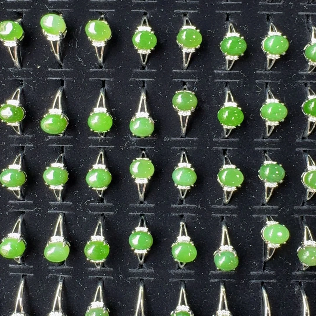 和田玉戒指未镶嵌多样性发货 拍一发一