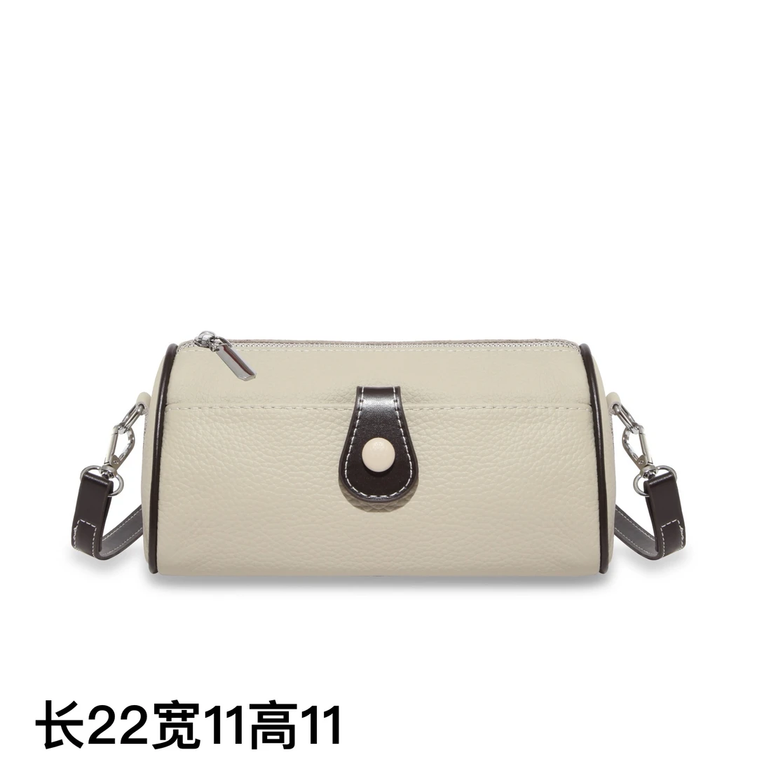 【头层牛皮】真皮女包单肩斜挎包5566