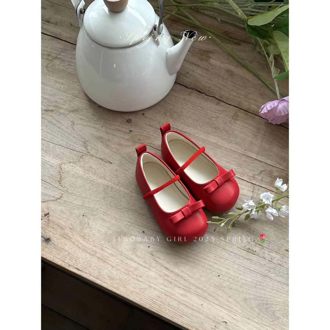 【尼莫专属】韩版儿童皮鞋春秋女童单鞋浅口女孩公主鞋宝宝童鞋