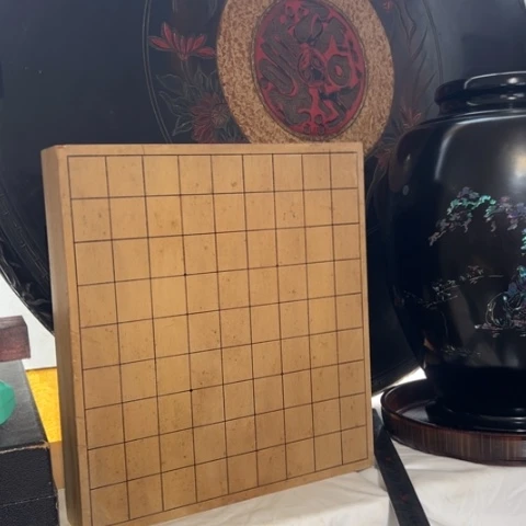 蜜安罐瓷香炉锡茶则