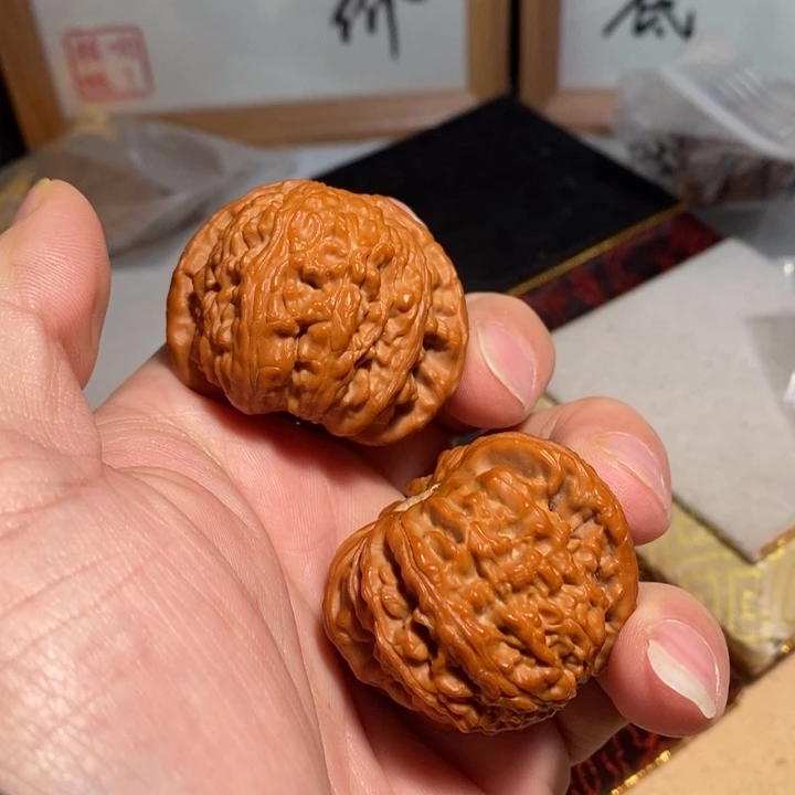 文玩核桃把件柚****e核桃