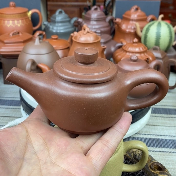 紫砂茶壶道洪壶150Cc原矿老紫泥新年特惠价