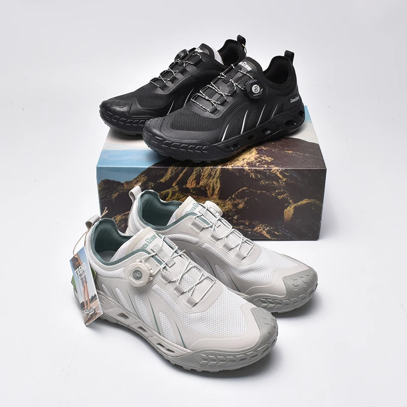 北美在售100多美刀订单夏季男鞋 防滑轻便户外鞋徒步男士溯溪鞋