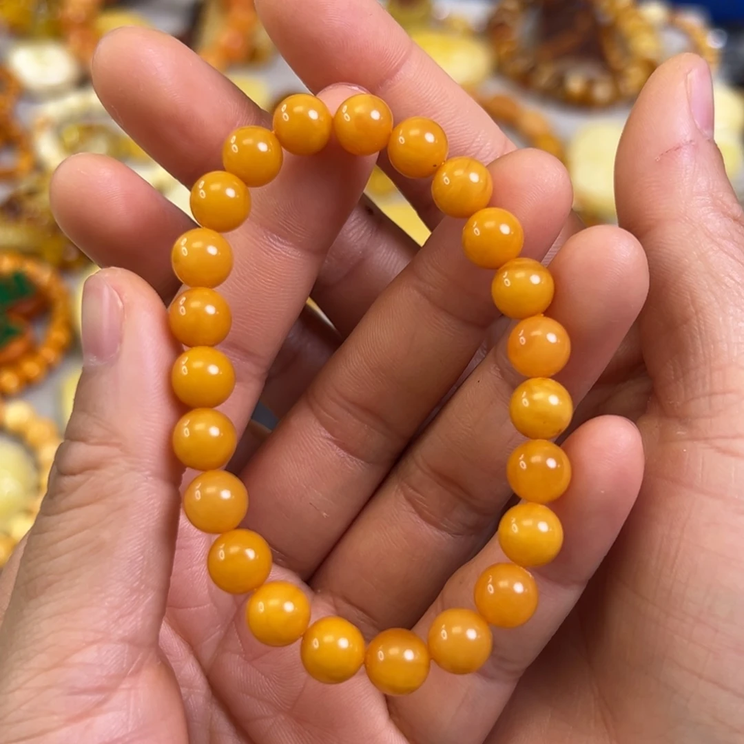 蜜蜡裸石未镶嵌蜜蜡