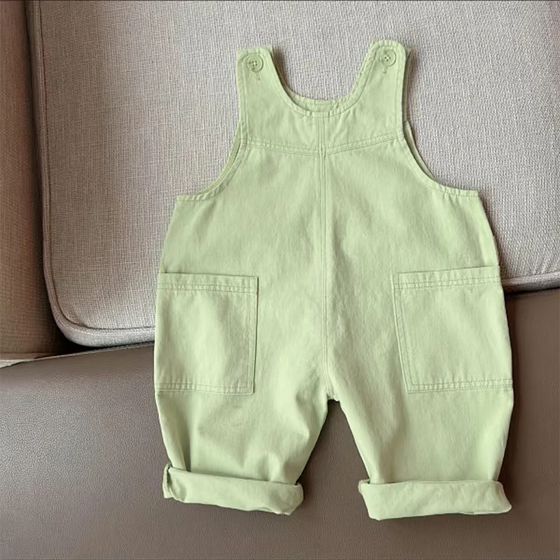 【软软背带裤】婴儿背带裤春秋装春季儿童宝宝韩版洋气连体裤宽松