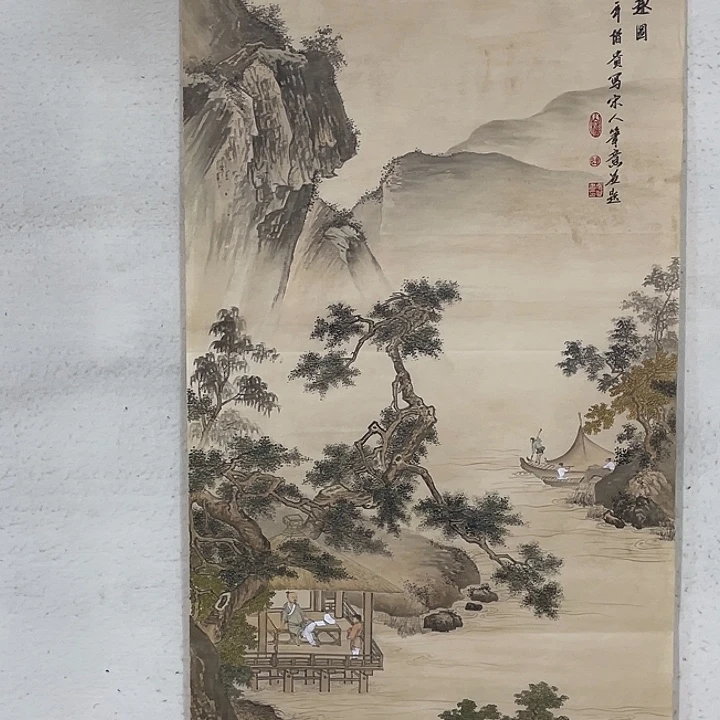 国画国画作品欣赏。国画