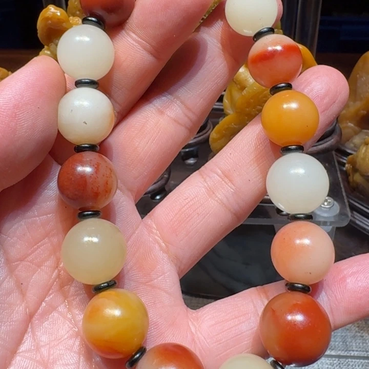 寿山石厘**光寿山石石头