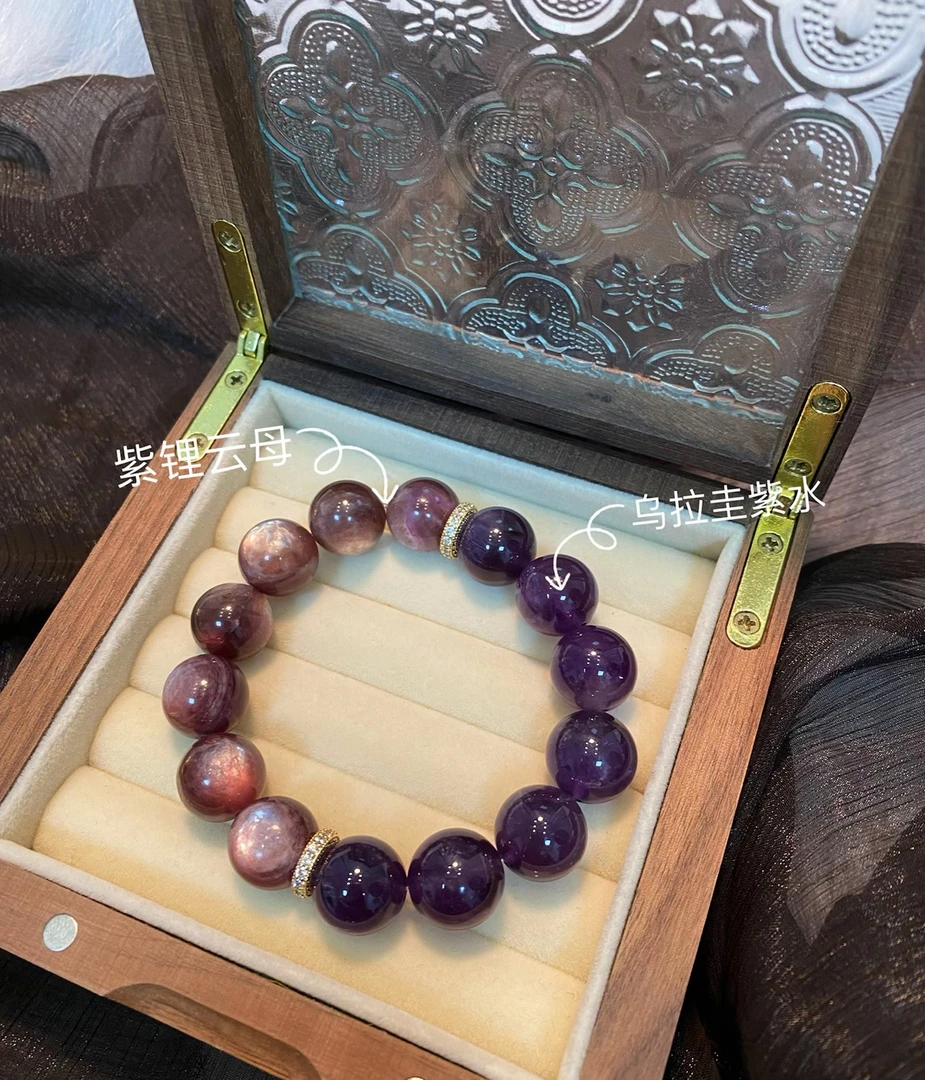 【扶摇】天然水晶手串原创小众设计