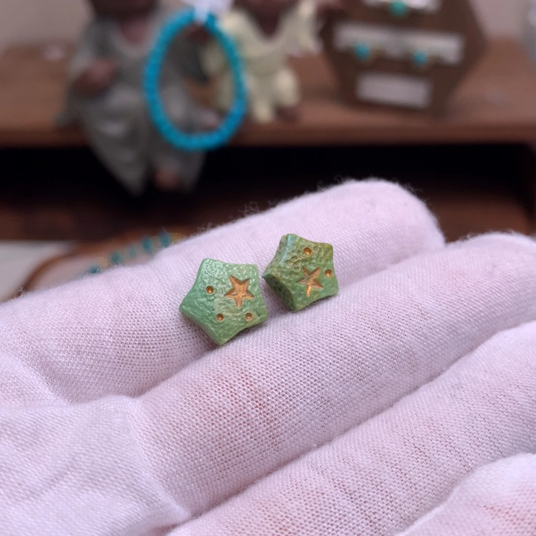 岑***。绿松石未镶嵌配饰