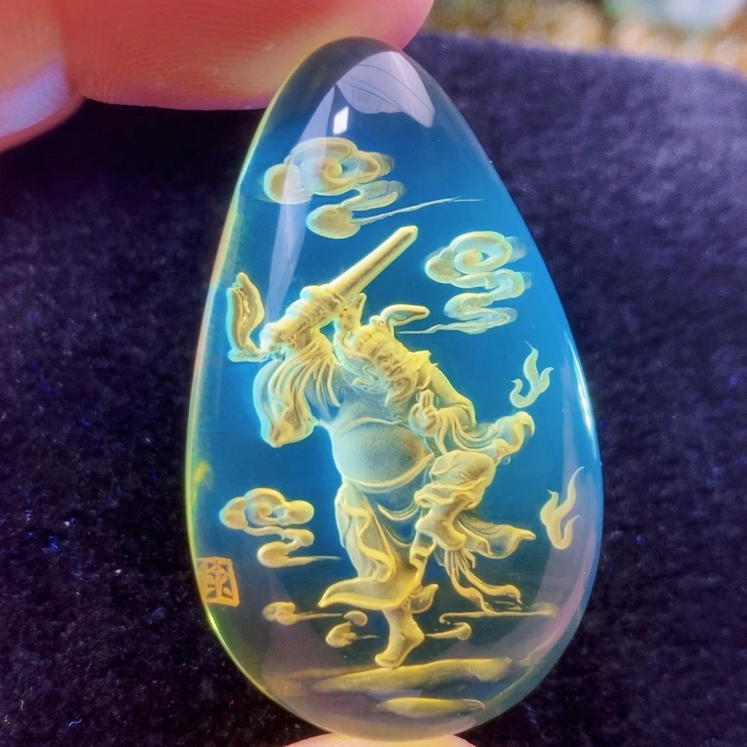 【闪购商品】金珀吊坠(不含链)未镶嵌