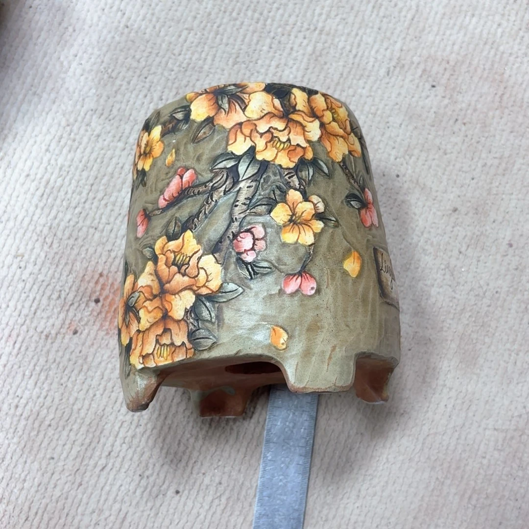 如***蕾花盆紫砂陶瓷多肉花盆瑕疵