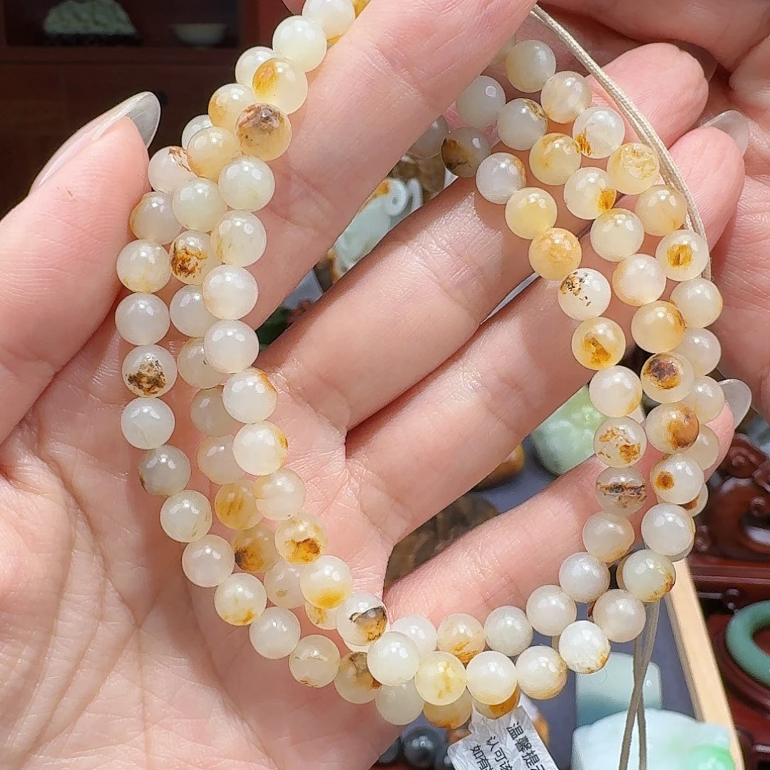 C***0和田玉未镶嵌手串