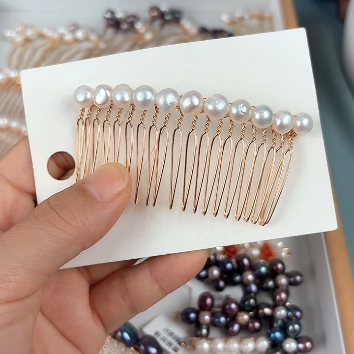 淡水珍珠未镶嵌发饰