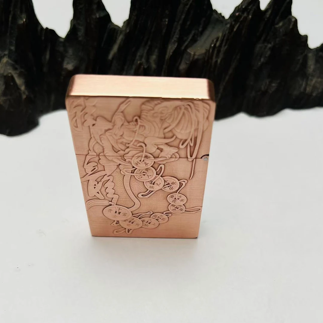 帕伽尼 紫铜 御龙观音3500 打火机