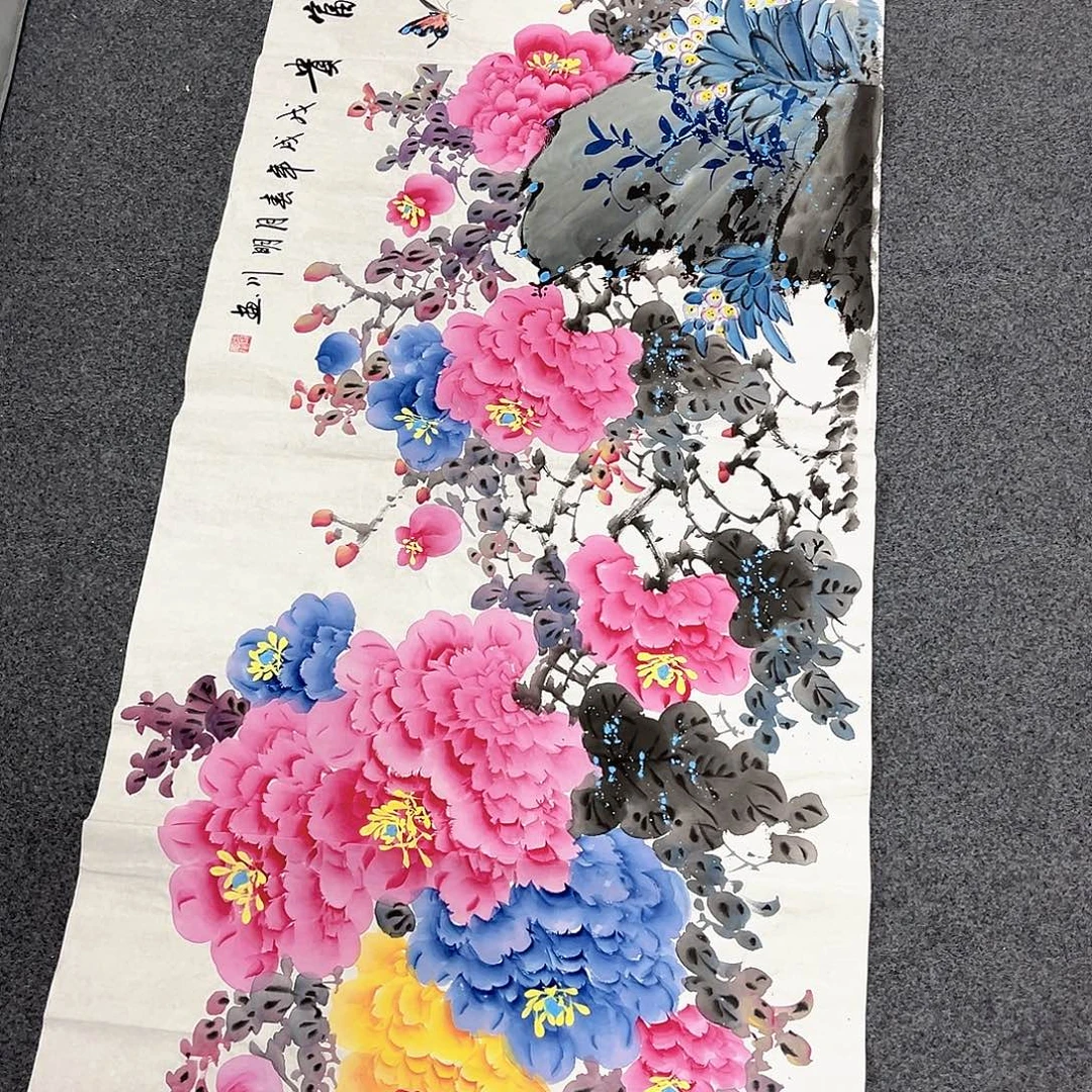 国画国画老师作品