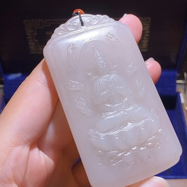 未镶嵌和田玉挂件好**生
