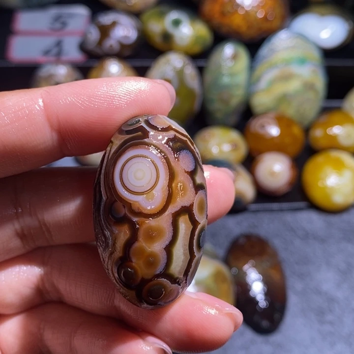 玛瑙/玉髓未镶嵌吊坠(不含链)22