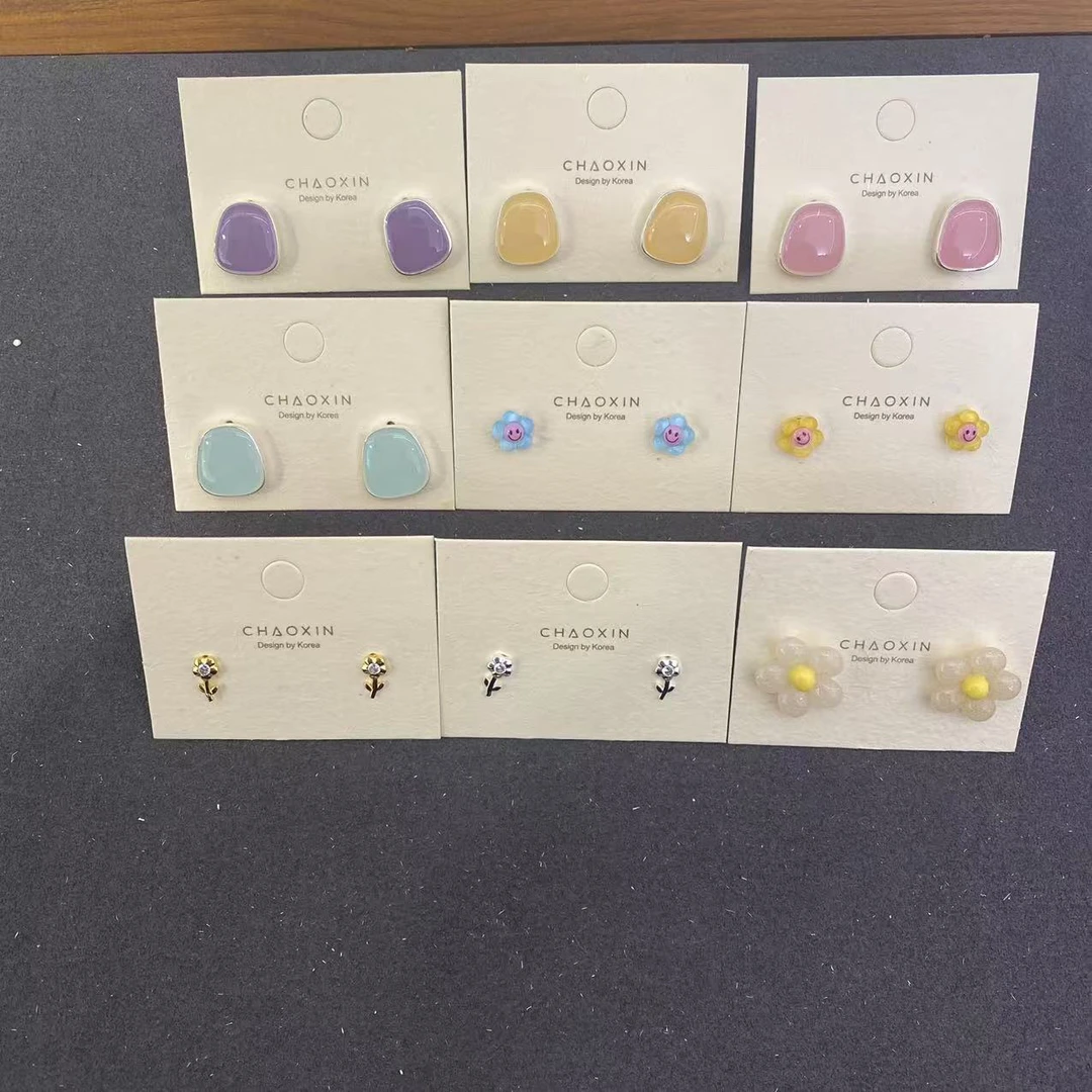 铜合金耳饰 新款小众韩系耳环对应价格下单