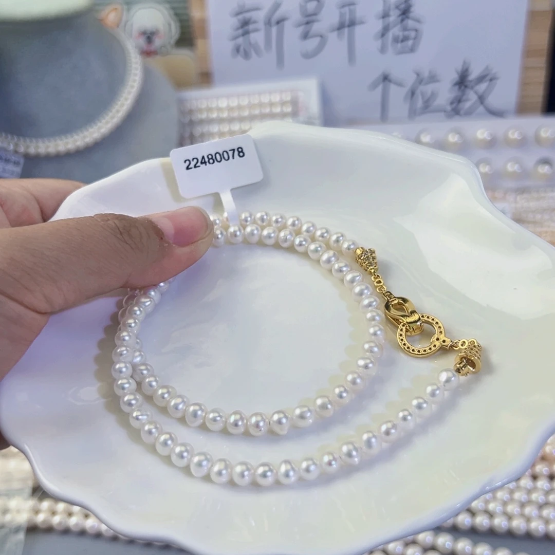 手串项链耳饰吊坠淡水珍珠未镶嵌