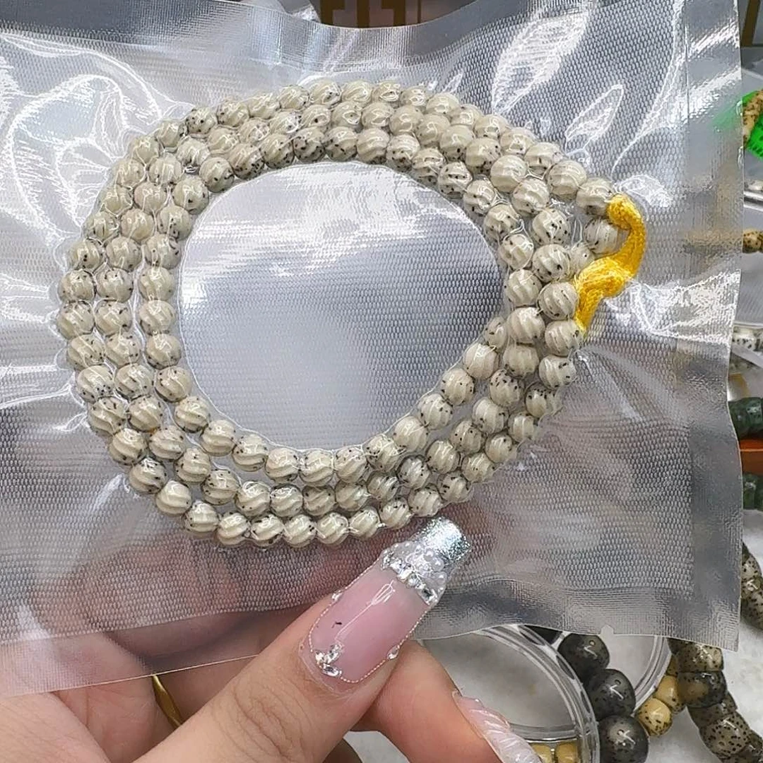 星月菩提手串69殿堂半臂星月菩提拉丝0.6-108