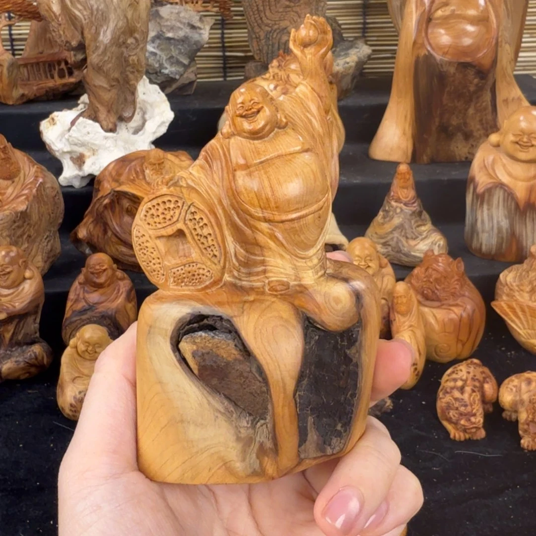 柏木（崖柏）手把件