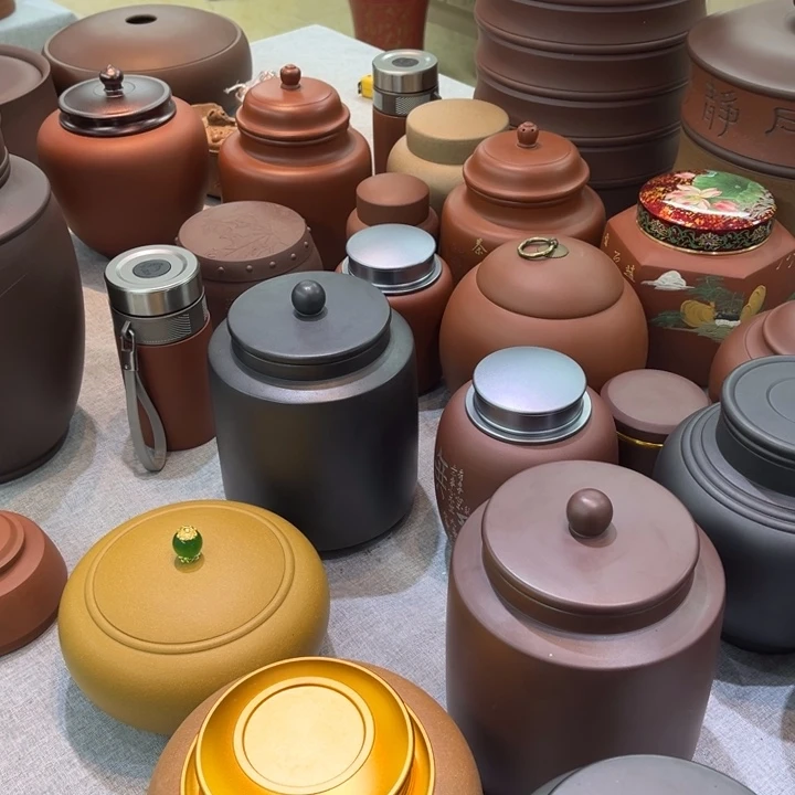 茶叶罐紫砂精品紫砂茶叶罐福利专场