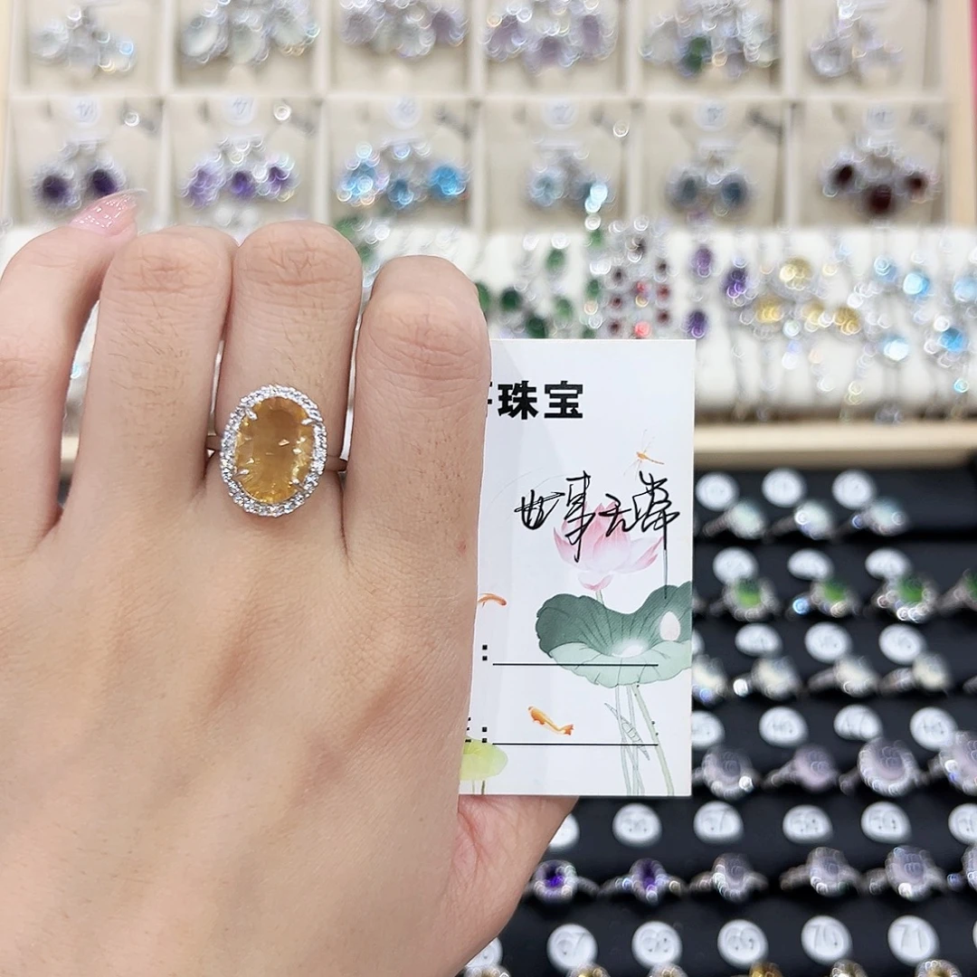 世***常银S925镶嵌岫玉手链