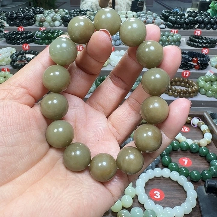 未镶嵌手链和田玉新疆且末糖卡16