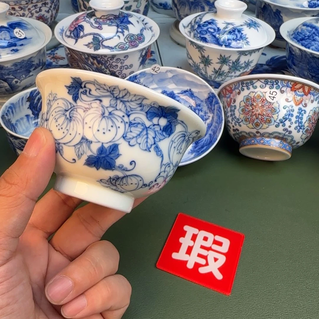纯手工纯手绘茶具76