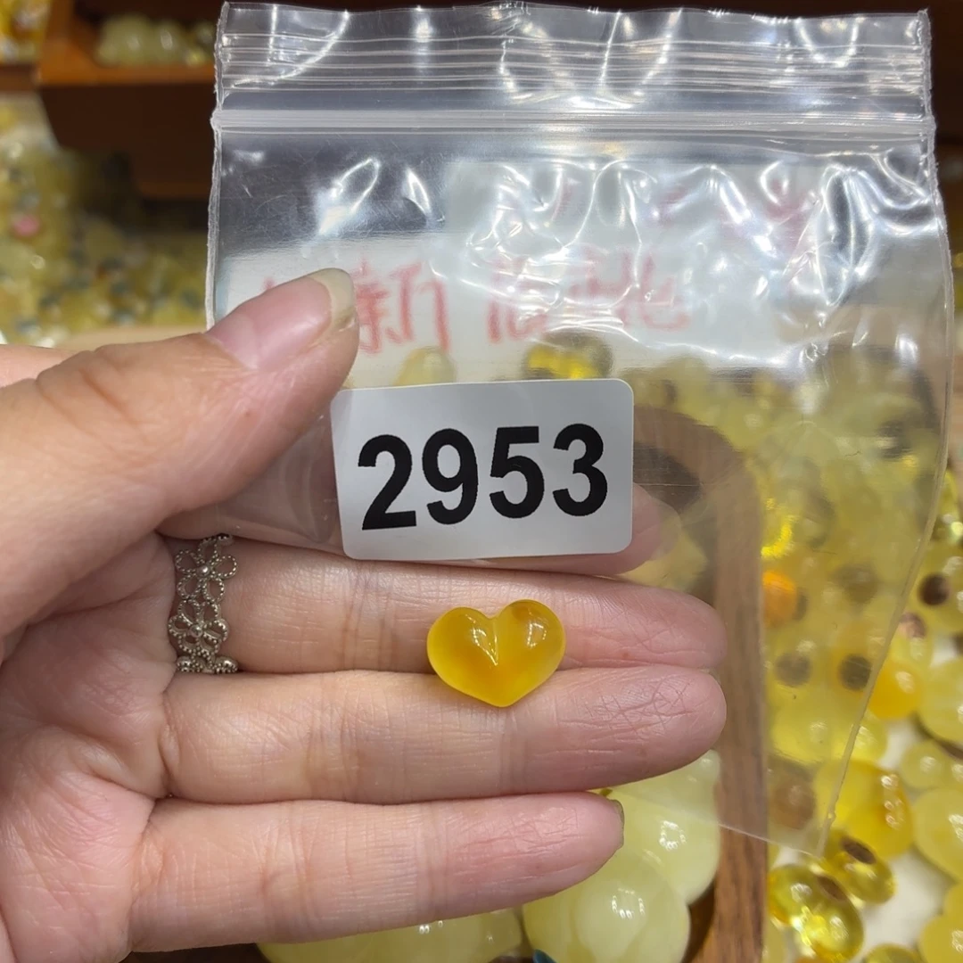 琥珀未镶嵌毛衣链