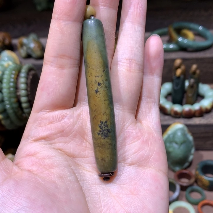 岫岩河磨玉（透闪石质玉）未镶嵌挂件