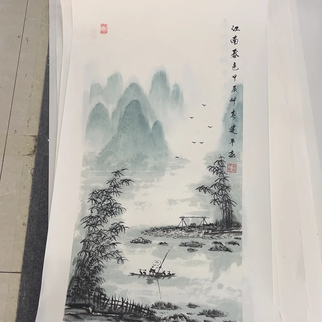 国画TD精品国画作品单幅任发