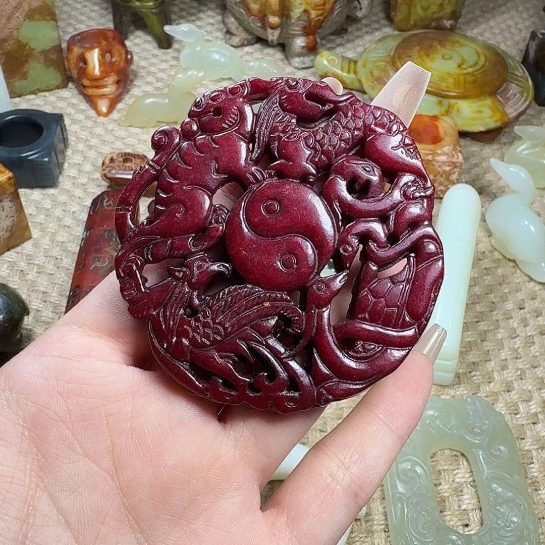 白玉菩提吊坠挂件
