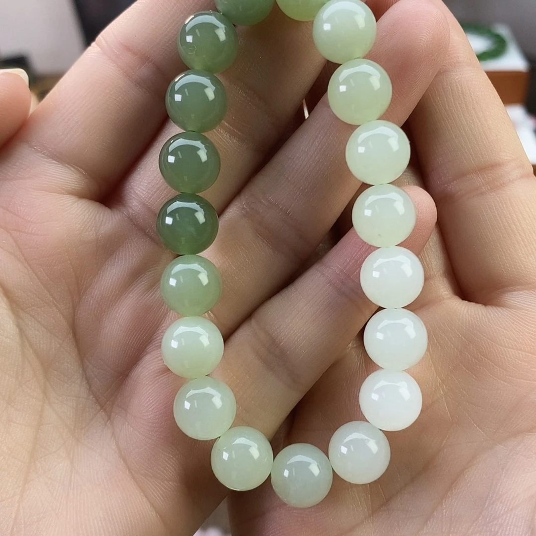 和田玉手串卡10未镶嵌