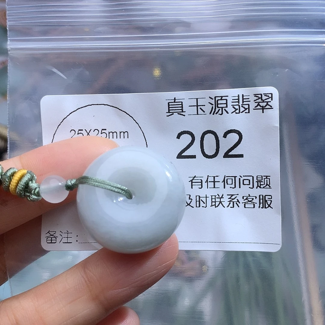 翡翠未镶嵌颈饰202。