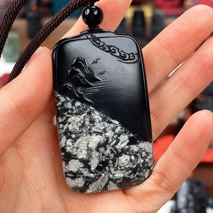 和田玉未镶嵌颈饰特价品包容