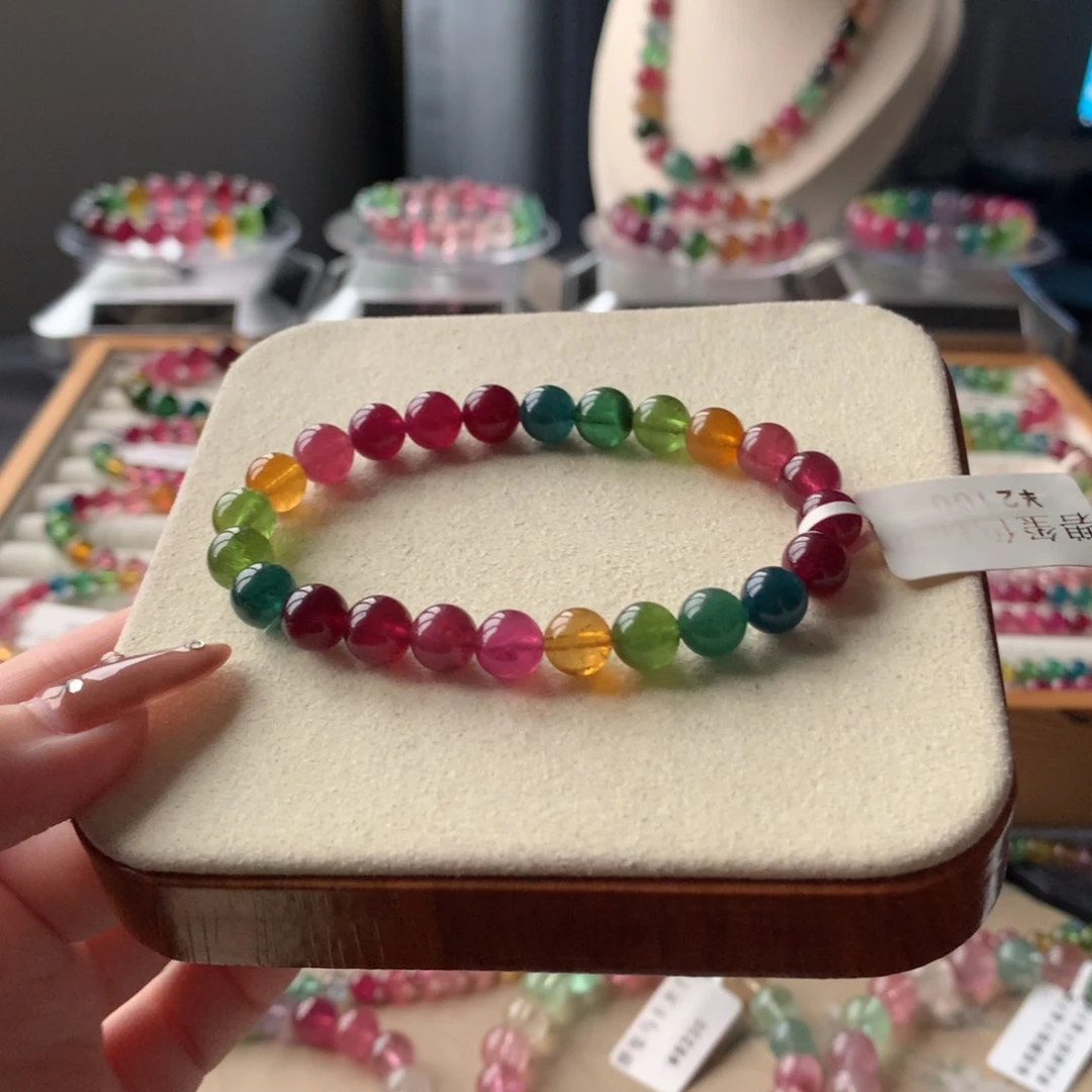 未镶嵌手串碧玺碧玺