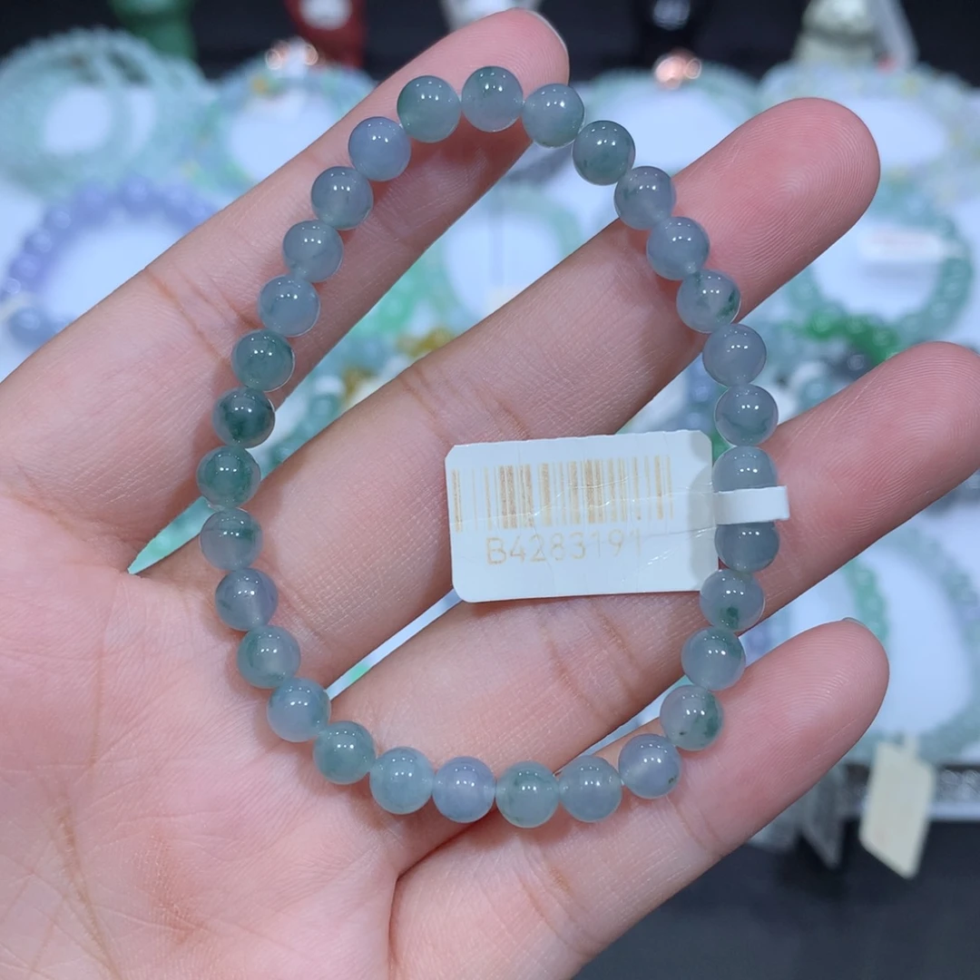 翡翠未镶嵌手串天然