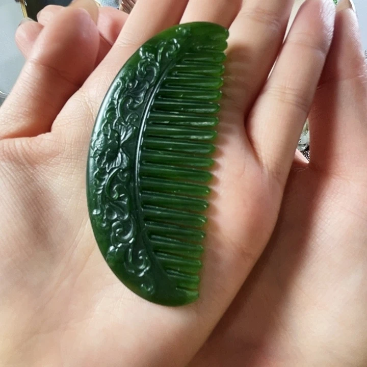 和田玉（碧玉）未镶嵌摆件