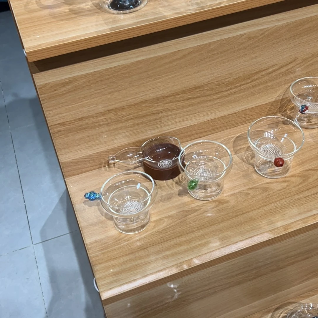 禅*淡蓝金茶漏特价包邮