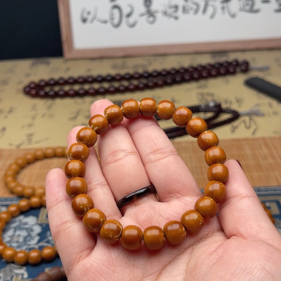 紫金鼠手串o***锋实心老型10